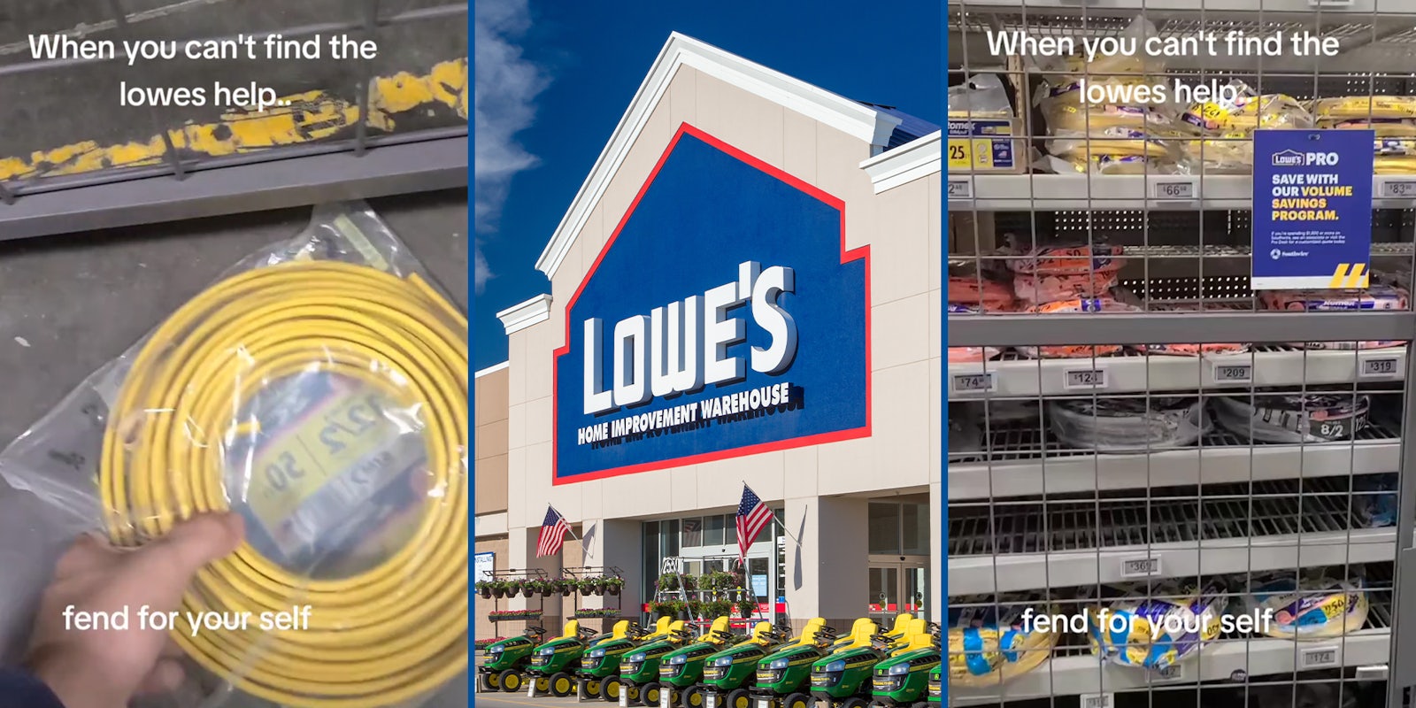 Lowe’s customer says worker never came to unlock item from cage