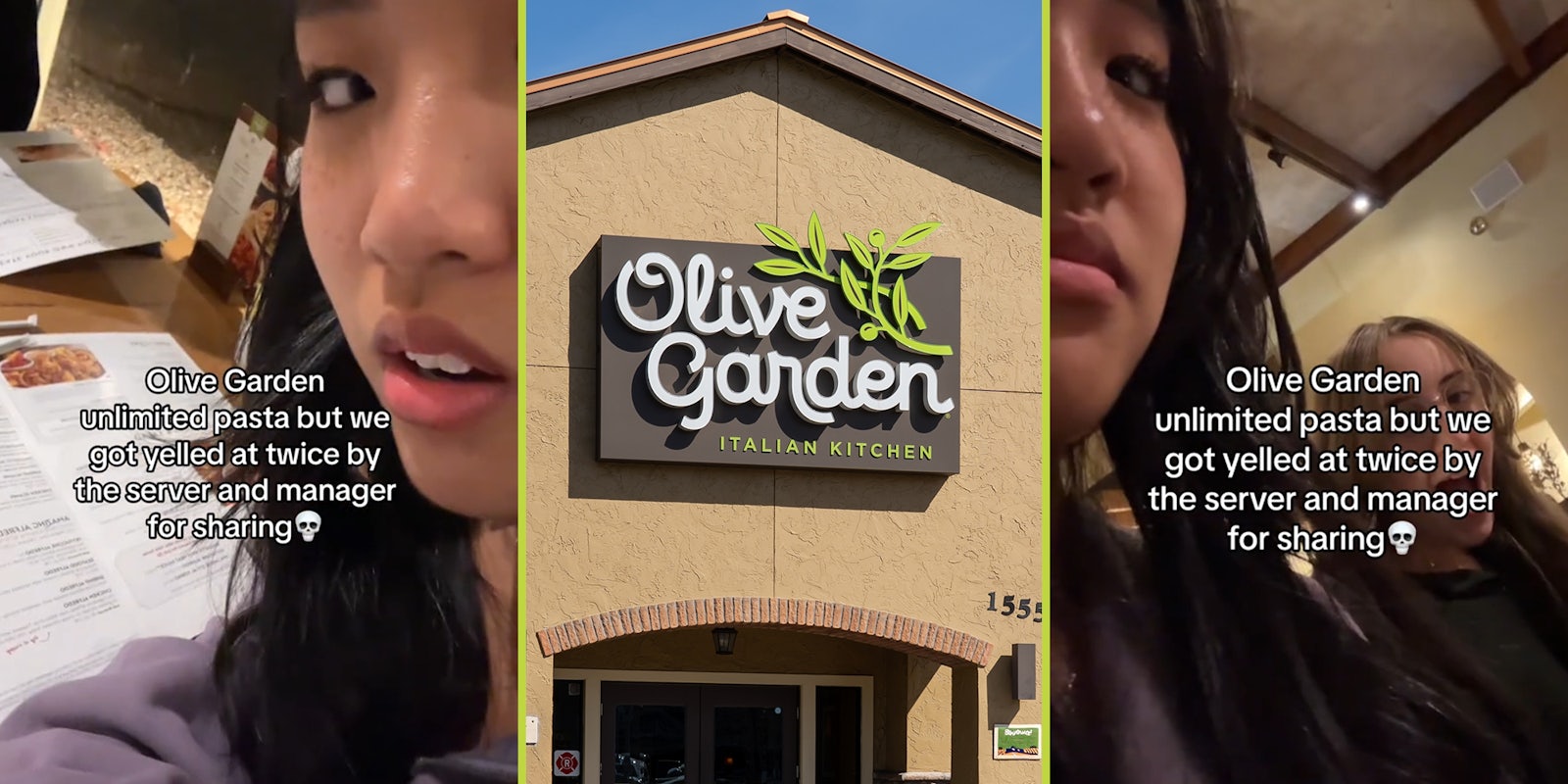 Olive Garden customers say both server and manager yelled at them for sharing unlimited pasta