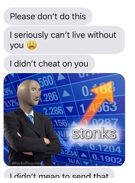 stonks meme