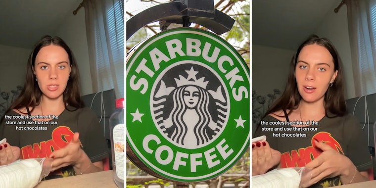 Former Starbucks barista says customer threw hot chocolate at her because it had Reddi Whip
