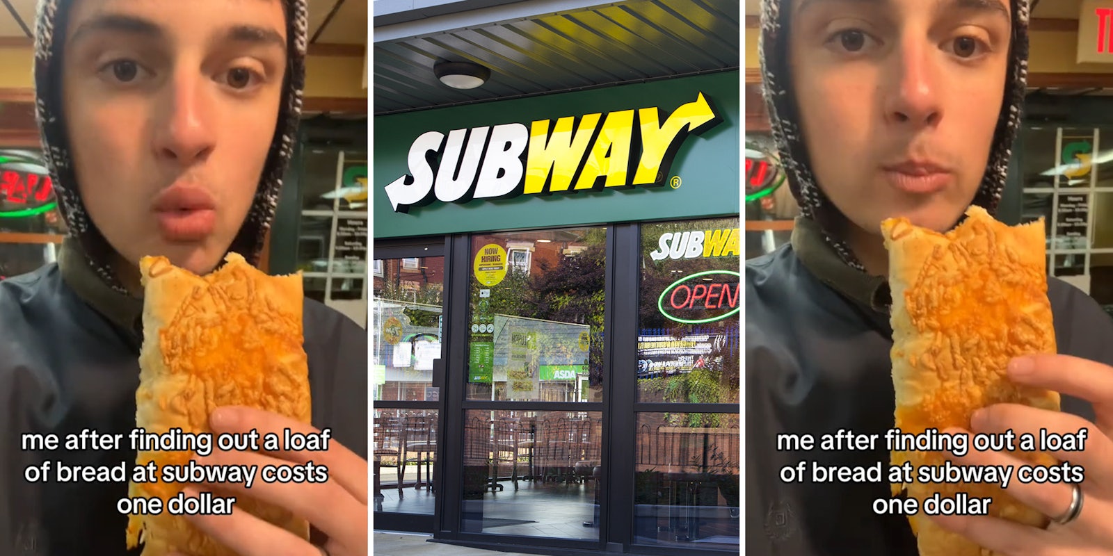 Subway customer reveals you can buy the bread for $1