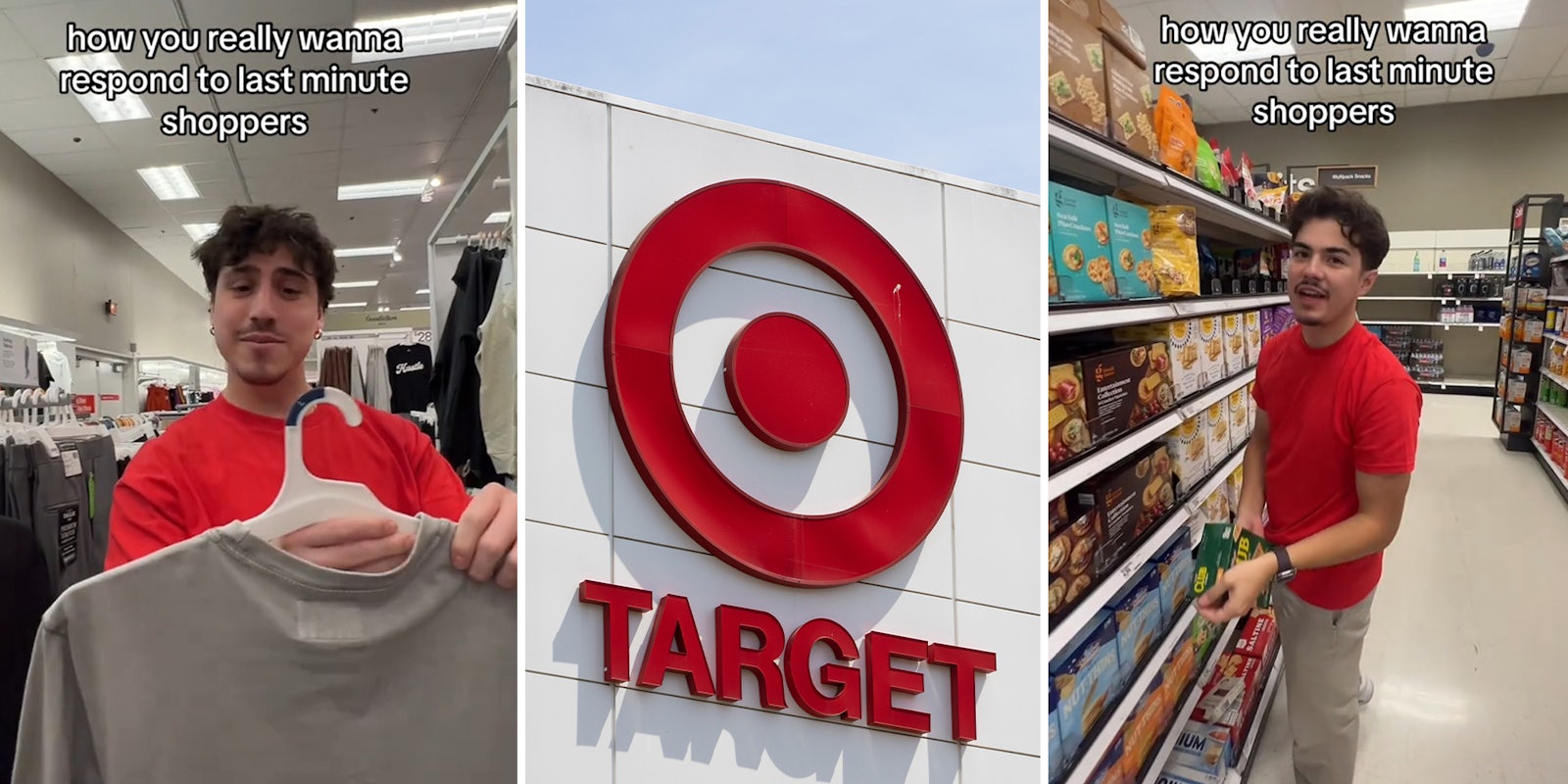 Target workers mock ‘last-minute’ shoppers