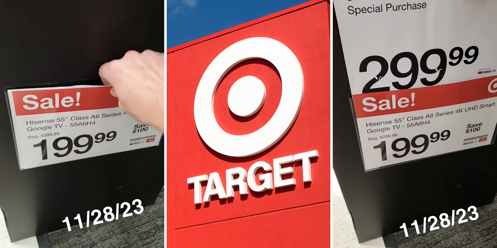 Target shopper says store is now clearance out items after being unable to sell them during Black Friday