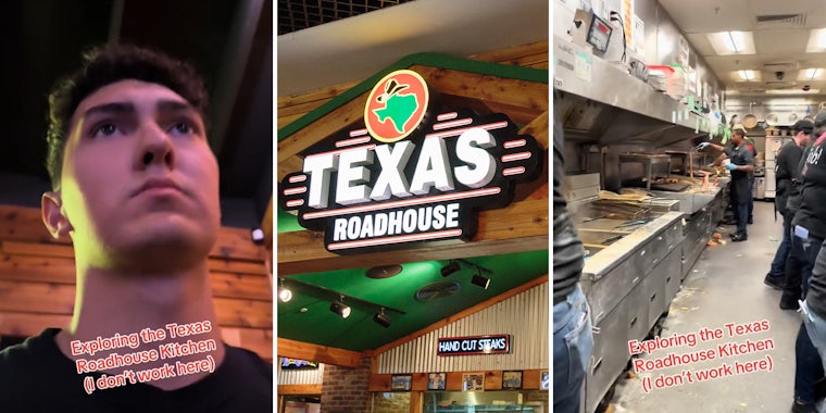 Texas Roadhouse customer casually sneaks into the kitchen during dinner. Here’s what he discovers