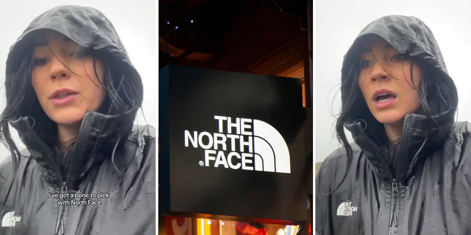 Woman says she got soaked in her ‘waterproof’ North Face jacket