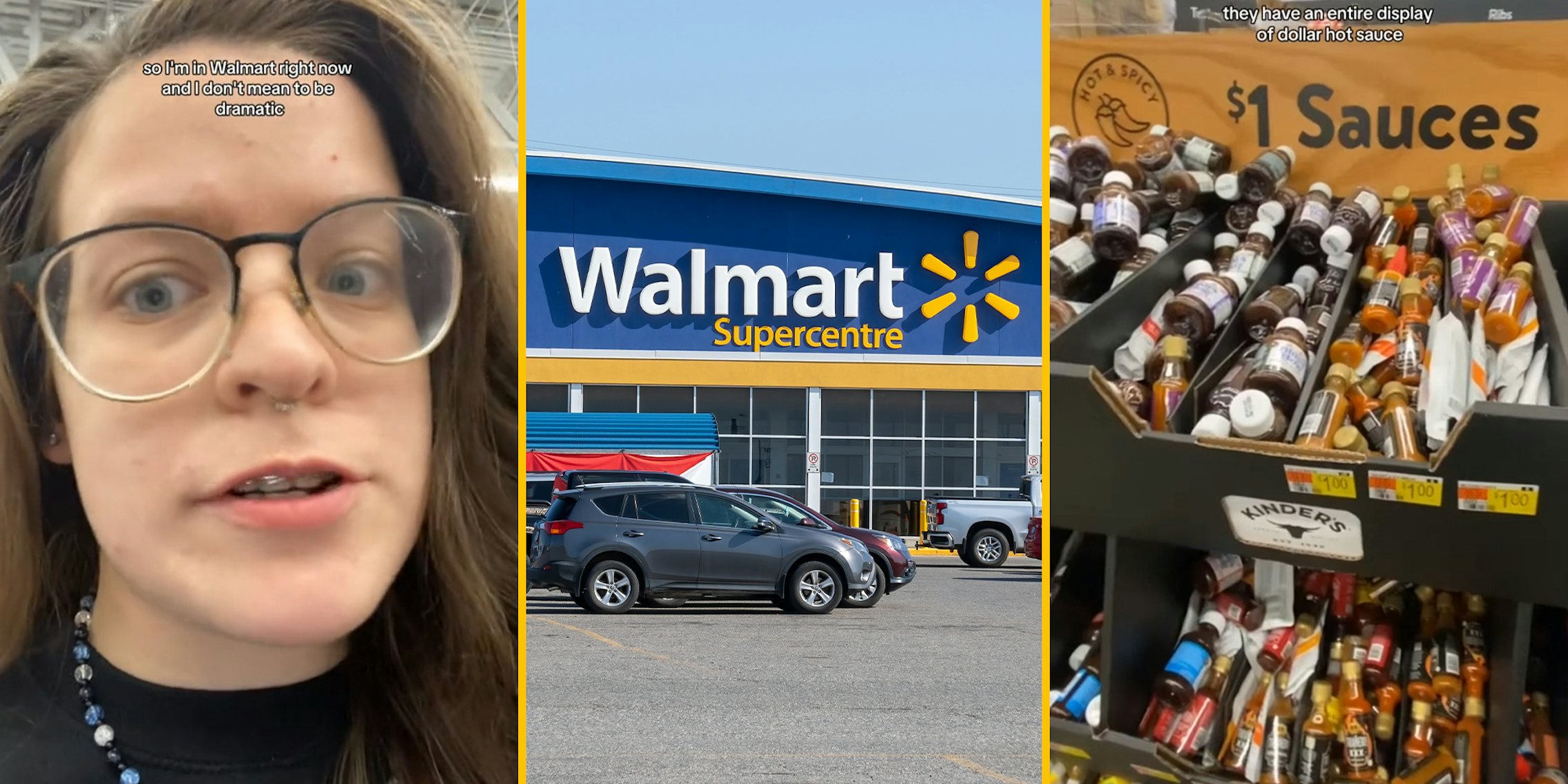 Walmart customer shows you can now buy purse hot sauces for $1