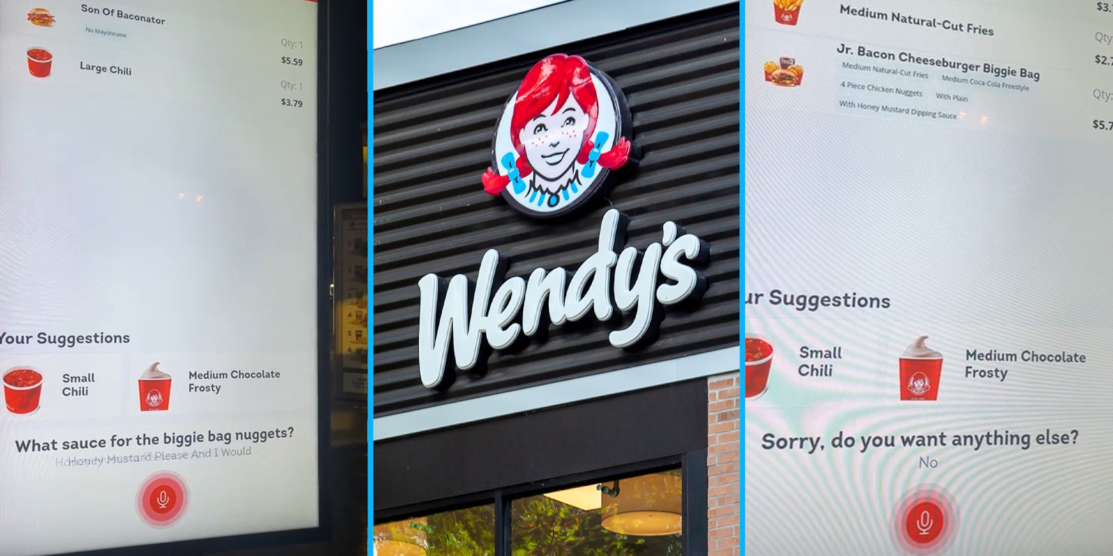 Robot takes a customer’s order at Wendy’s. It catches an ‘attitude’