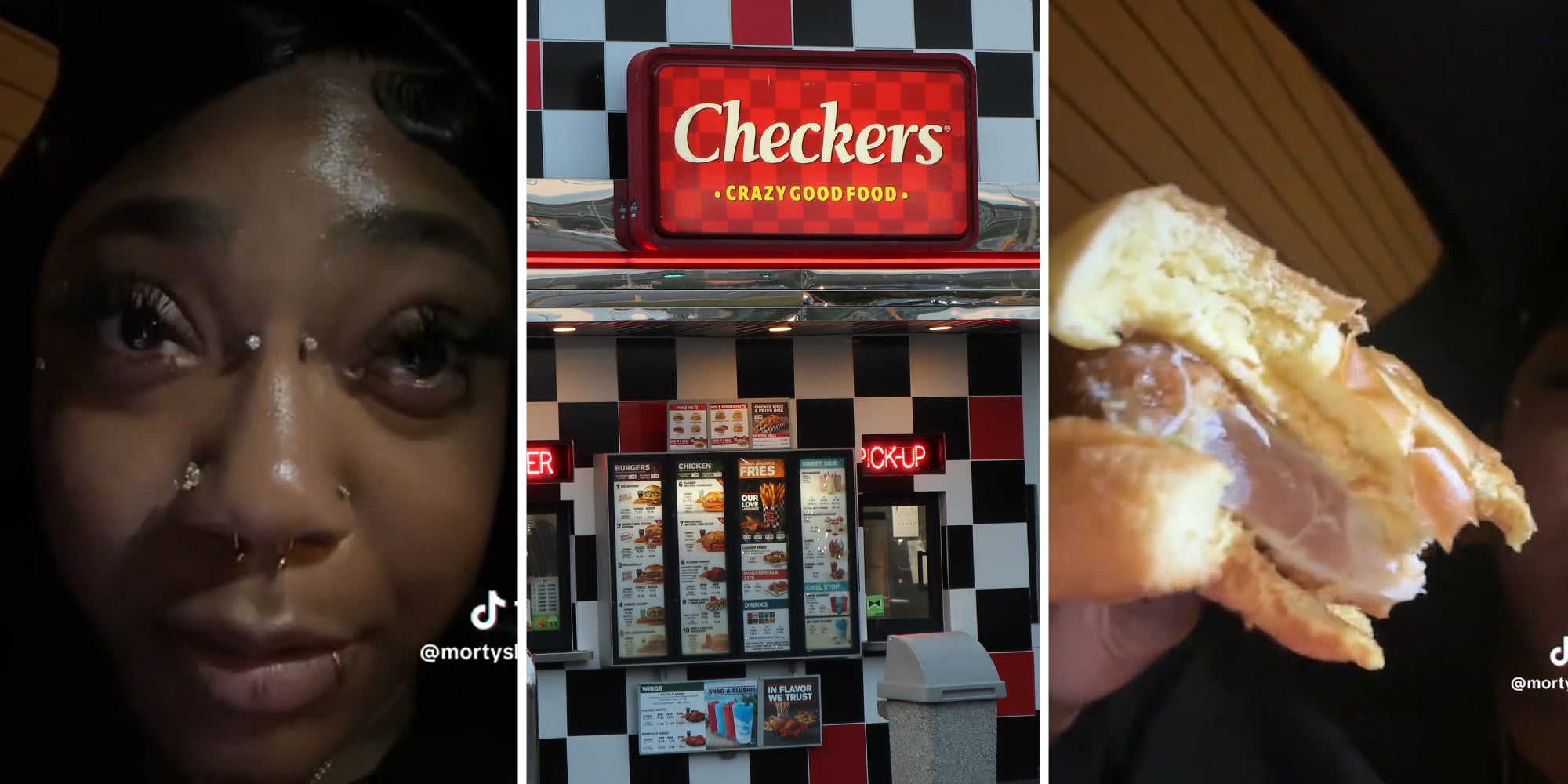 Customer Bites Into Checker’s Burger. She Doesn’t See What’s Inside