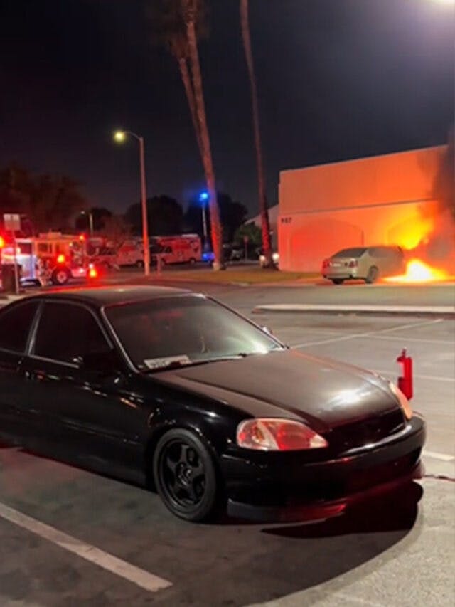 O’Reilly’s worker causes massive car fire after routine installation goes awry.