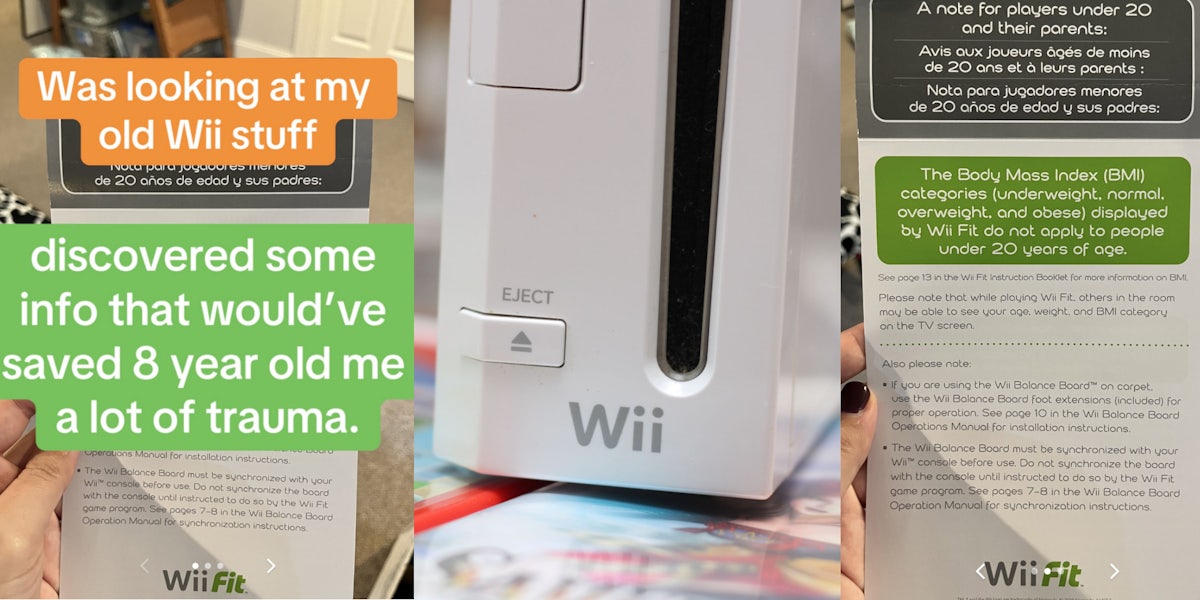 Woman makes surprising discovery about Wii fit