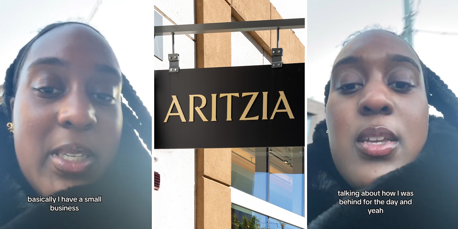 Aritzia worker gets fired after promoting her business at work