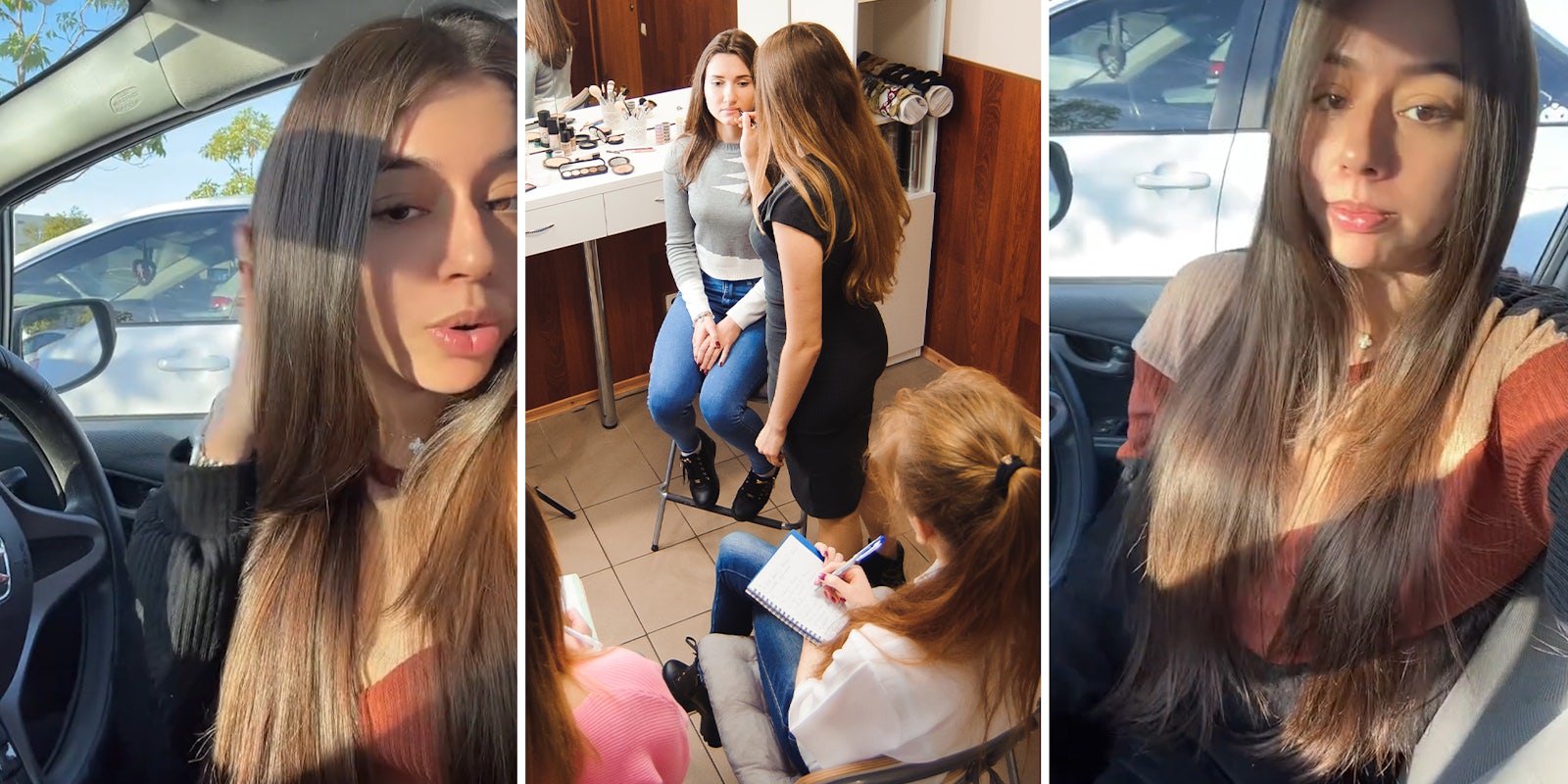 woman explains how to always get a shockingly cheap hair appointment