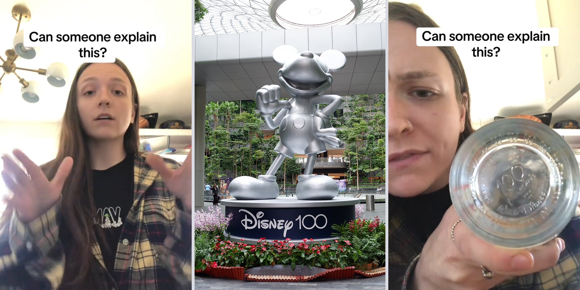 Disney just celebrated 100 years. So why does this woman’s 20-year-old McDonald’s cup say ‘100 years of Disney’?