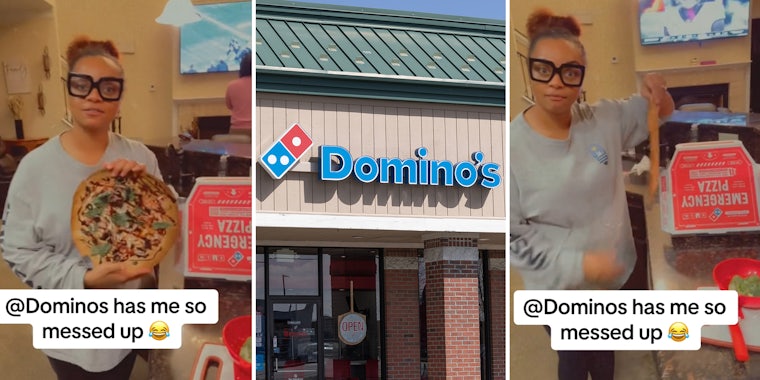 Woman orders thin-crust ‘Emergency Pizza’ from Domino’s for her birthday, it’s not what she expected