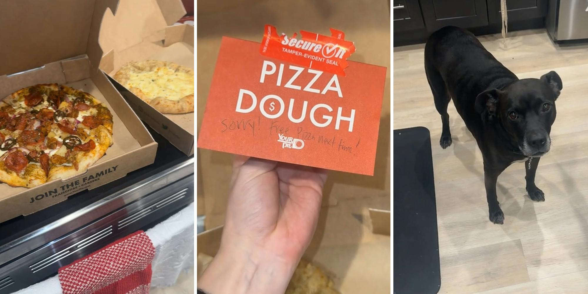 Woman's pizza order somehow becomes 7 pizzas plus a gift card. But there's a meal prep hack to be learned