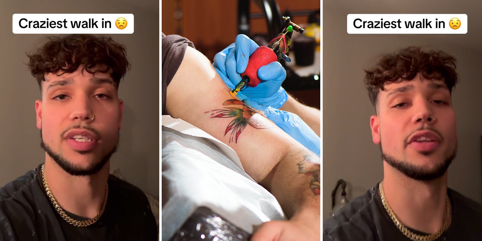 Tattoo artist says he's never taking walk-ins again after customer came in without an appointment and made a wild request