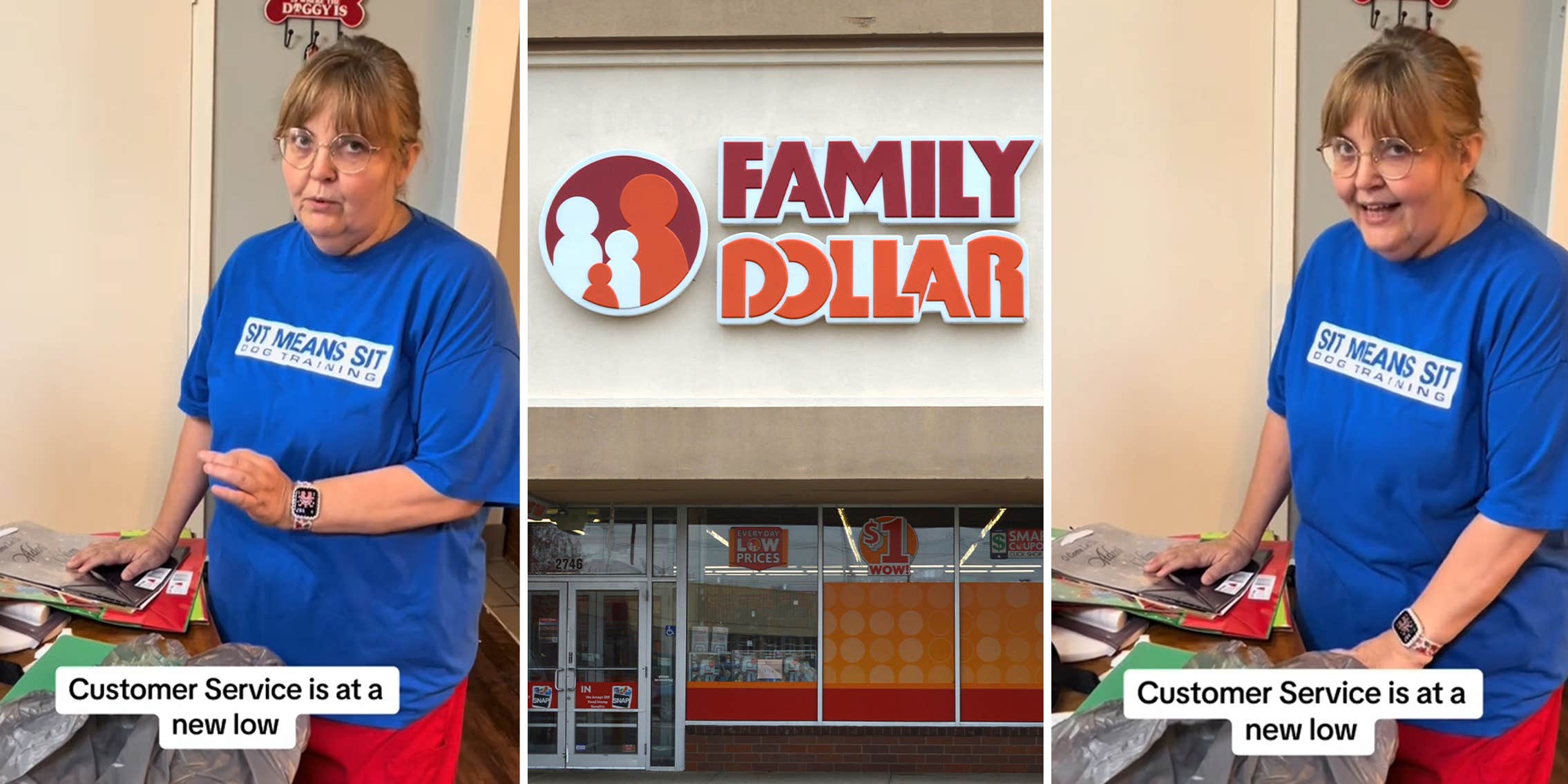 Family Dollar Worker Blocks Shopper From Making Purchase