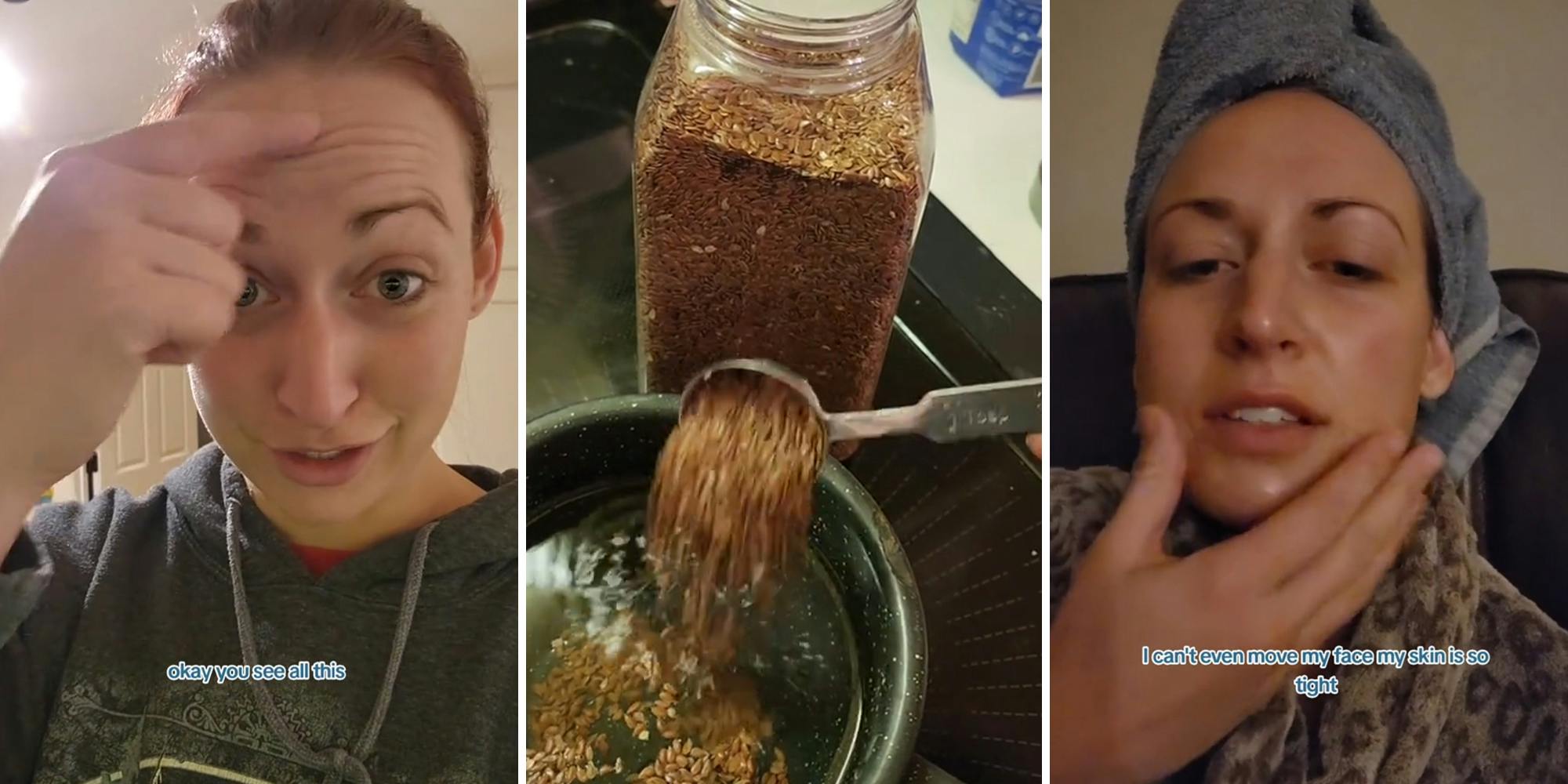 Woman Uses Flaxseed Gel for ‘DIY Botox.’ Does It Really Work?
