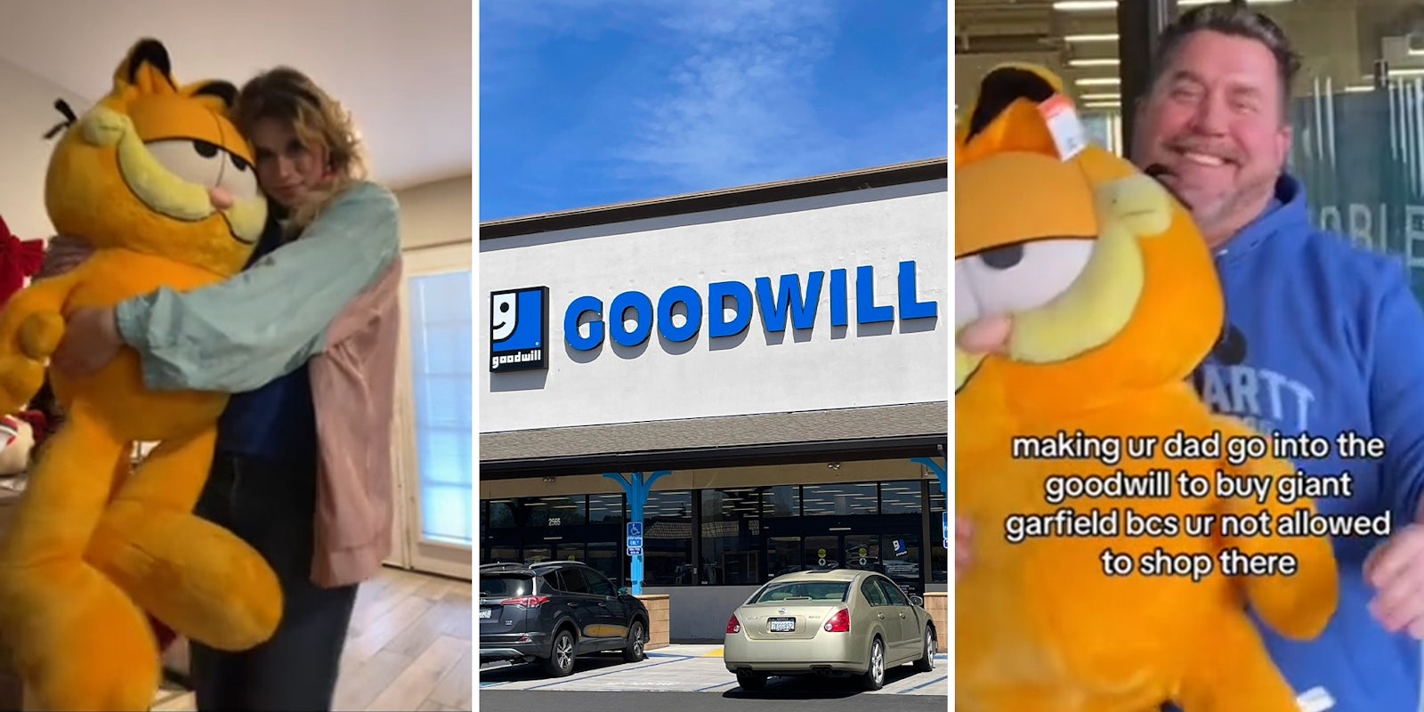 Goodwill worker fired after circumventing no shopping policy to buy giant Garfield