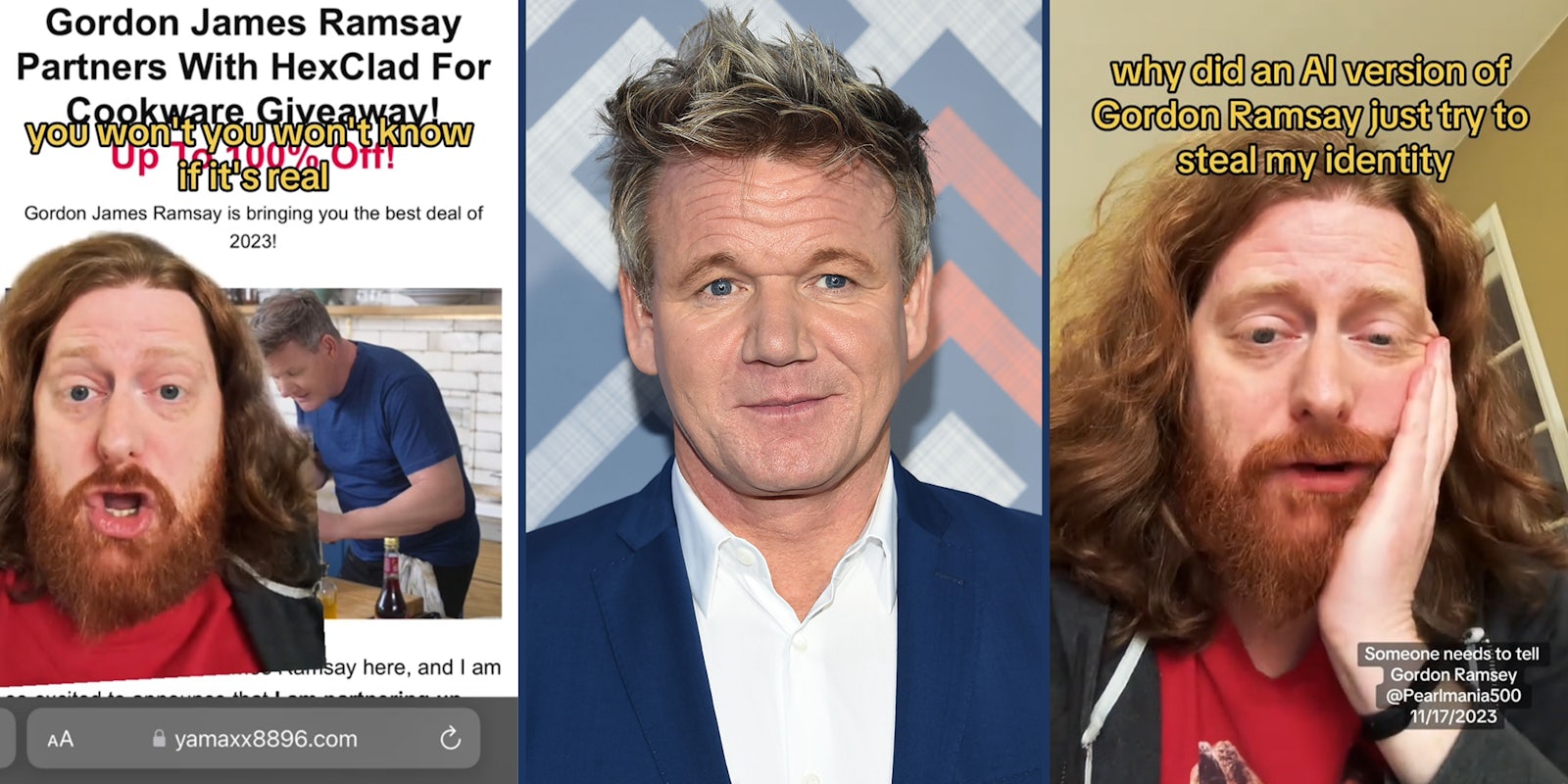 Customer says AI version of Gordon Ramsey is being used to steal people’s identities