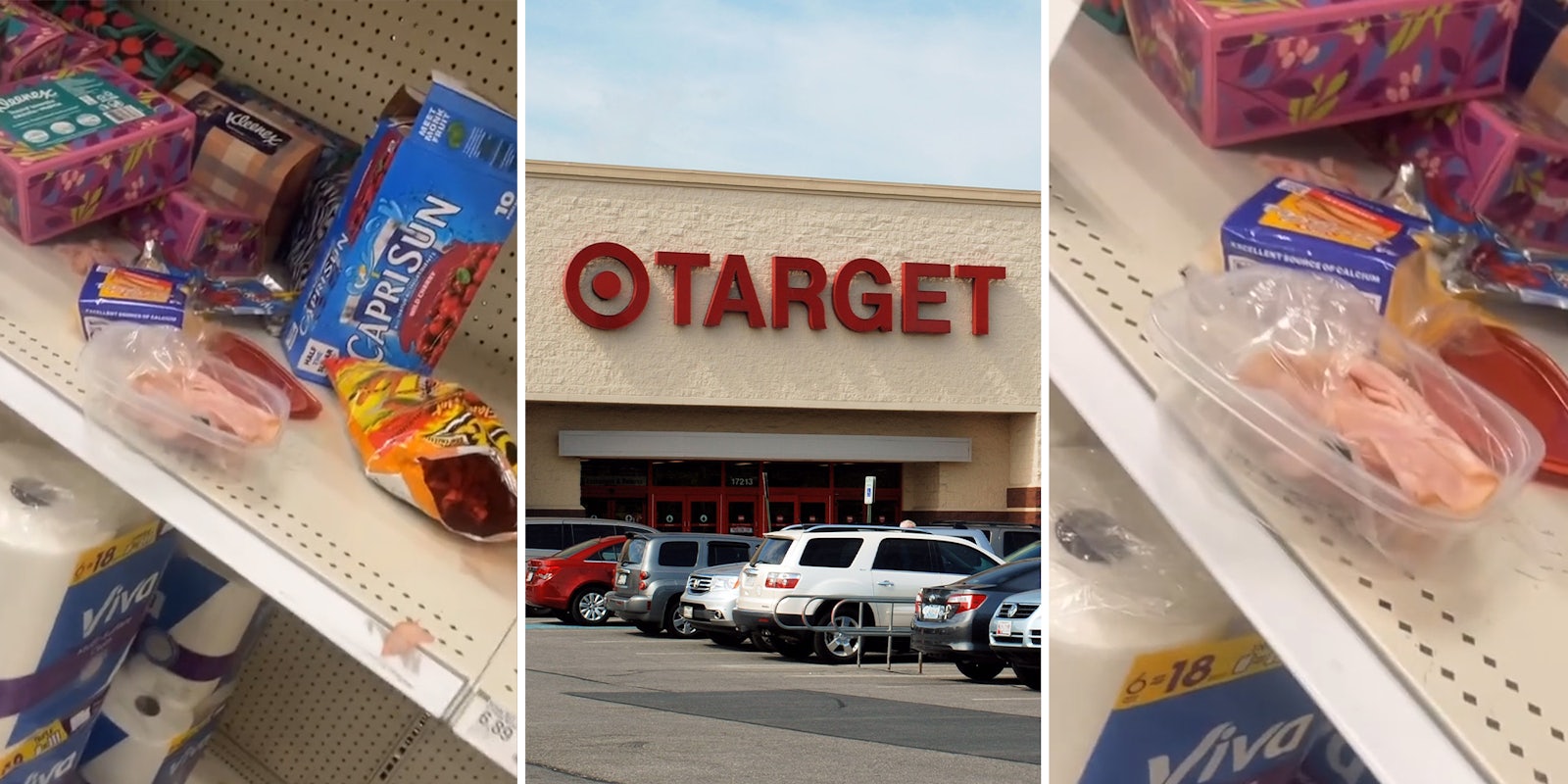 Target customer finds remnants of ham and Cheetos sandwich made with ingredients found in store