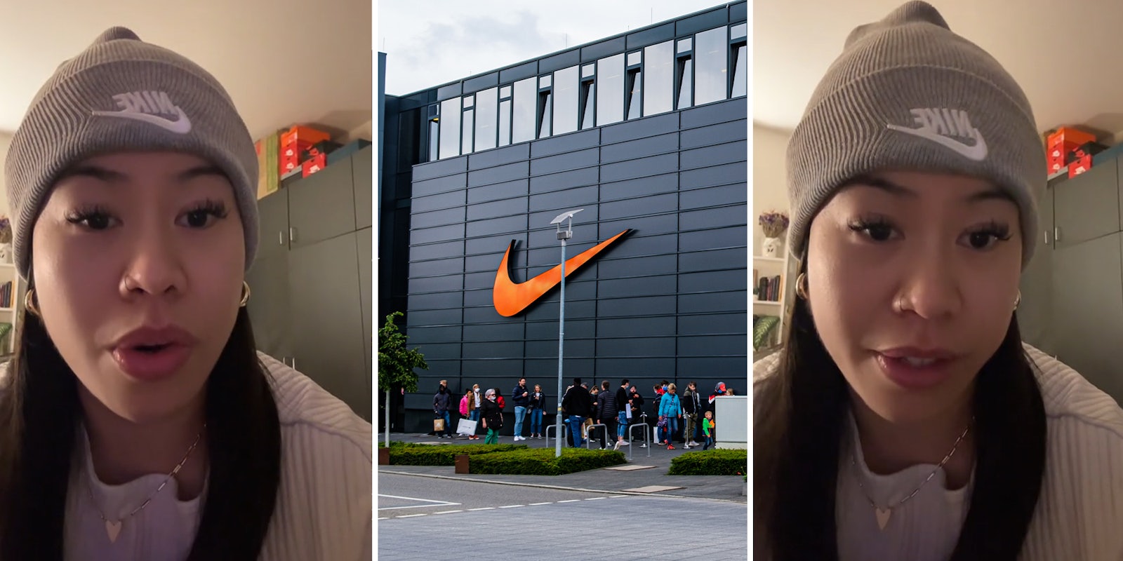 Nike store customer gets sweater taken away from her at clearance rack because 'it belongs to another customer'