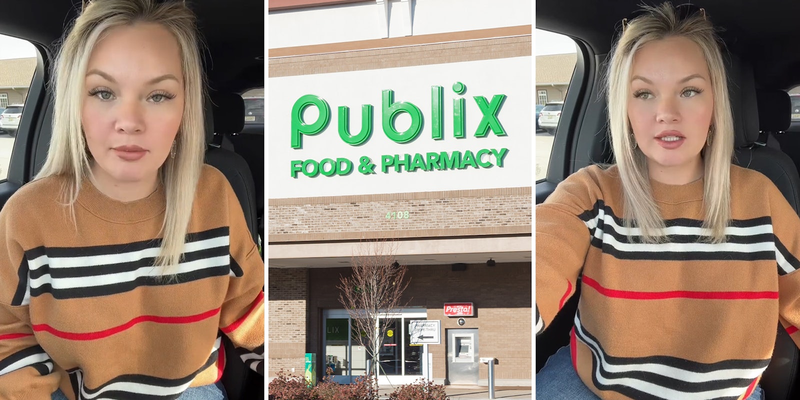 Grocery shopper can't believe how much she paid for just milk, chicken, frozen vegetables, and bread at Publix