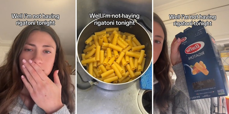Woman finds something unusual in her Barilla pasta box from the grocery store