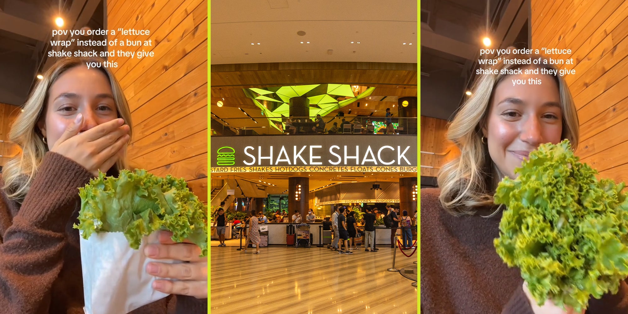 Shake Shack Customer Orders Lettuce Wrap, is Shocked at Result