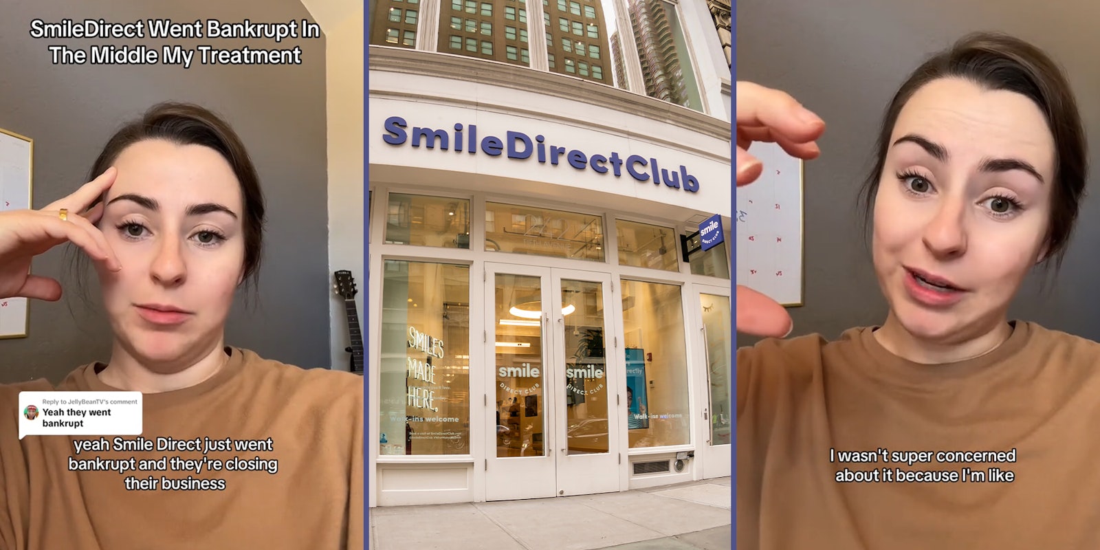 Woman says SmileDirectClub shut down in the middle of her treatment