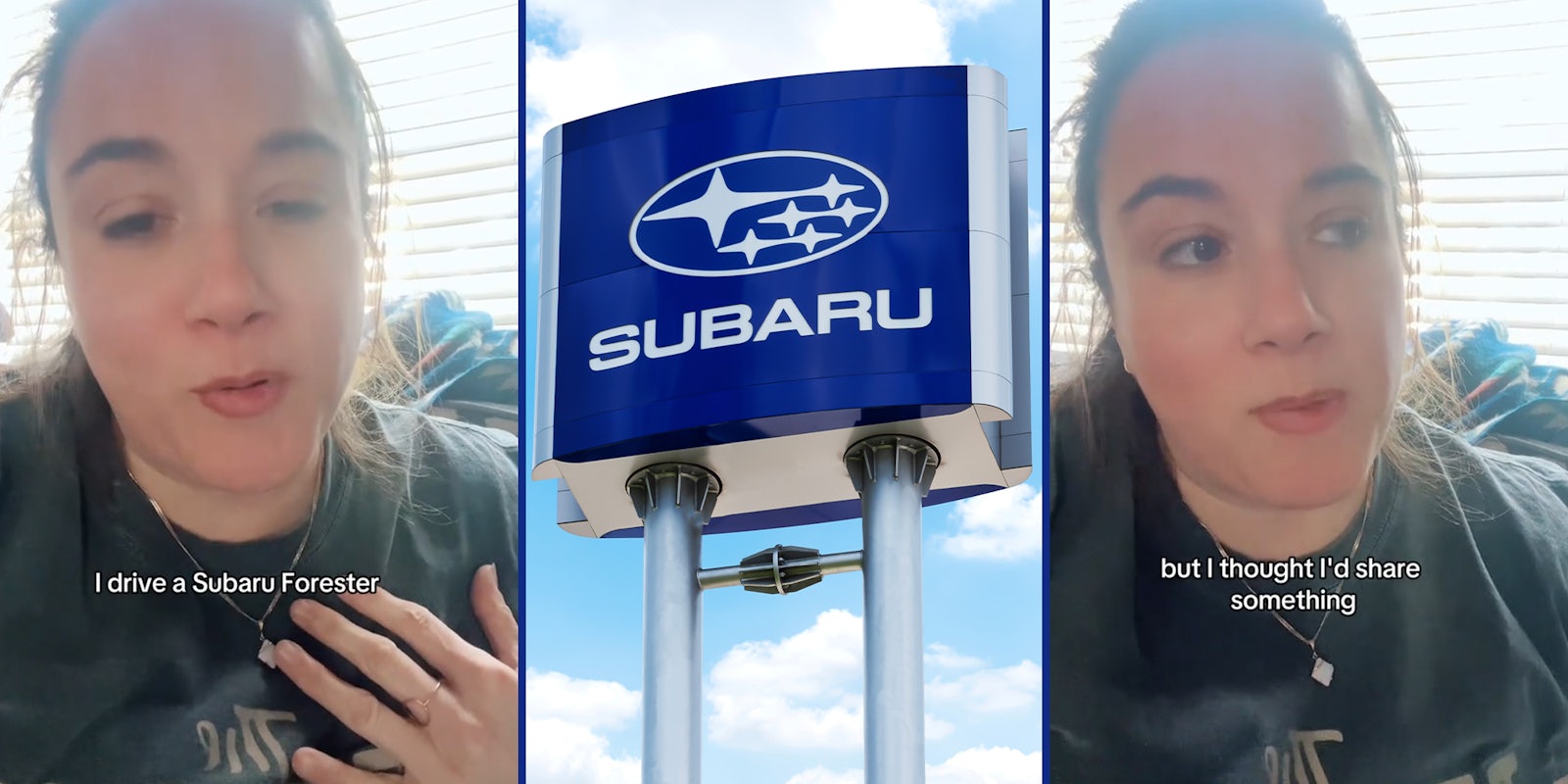 Subaru Forester driver reveals secret badge you can order from Subaru.