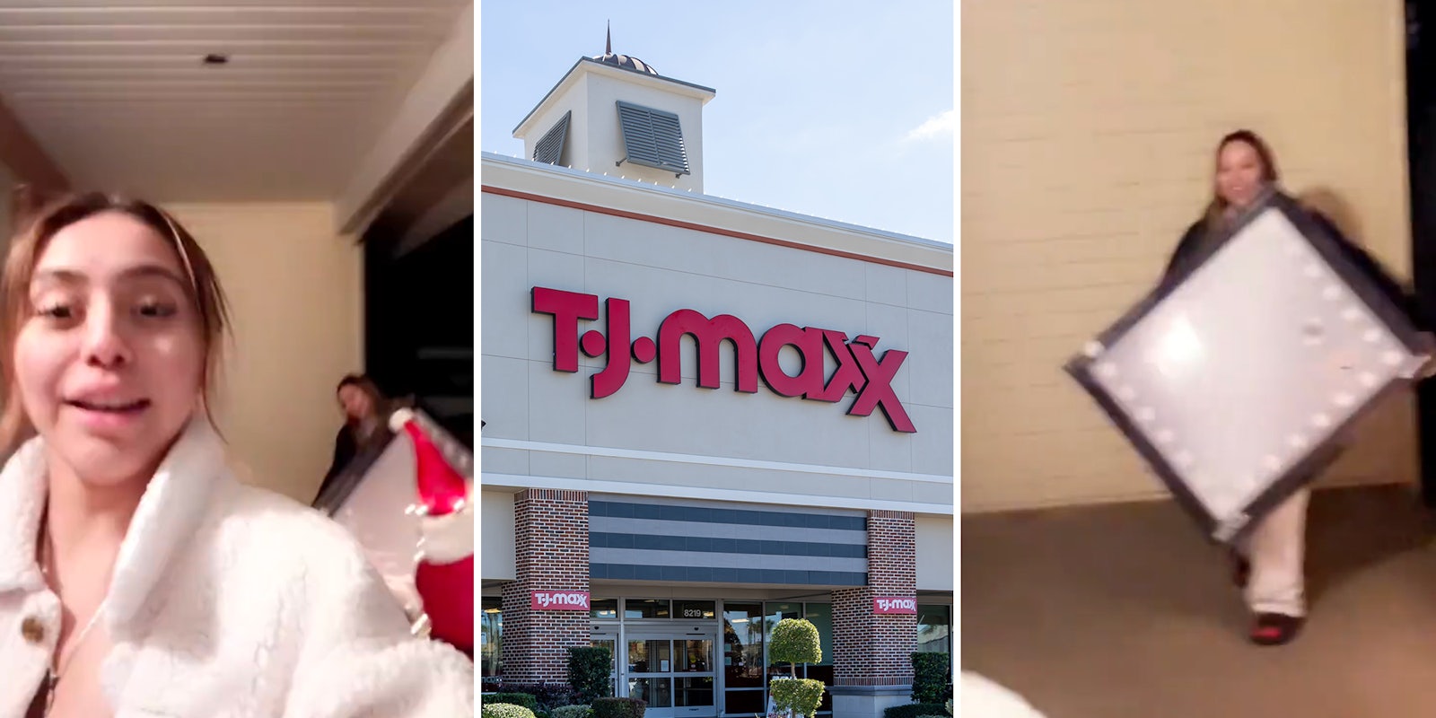 TJ Maxx customer spends $150 on a mirror. She was shocked upon opening the box