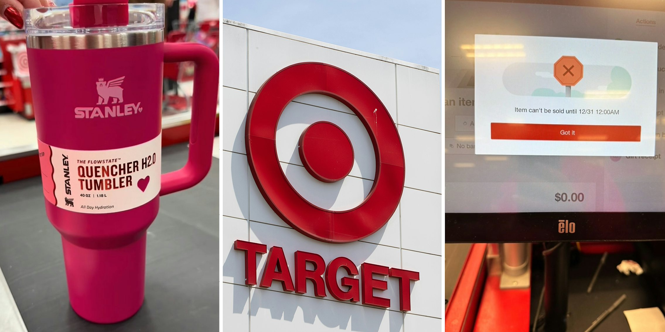 Target Shopper Finds Valentine's Day Stanley Cup. There's a Catch