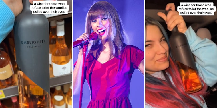 gaslighter wine Swifties are buying out the Gaslighter wine from the Jack Antonoff photo