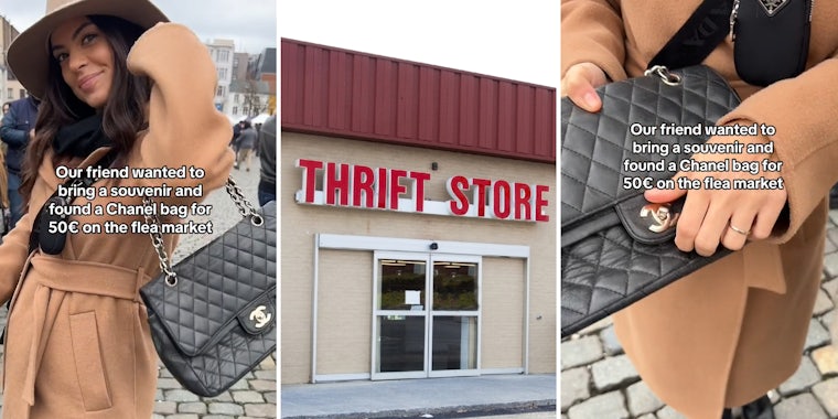 Woman thrifts authentic Chanel bag for only $55.