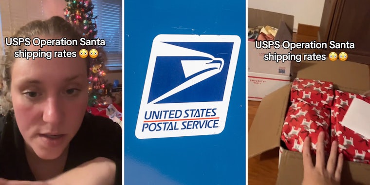 USPS customer tries to donate items for its Operation Santa program