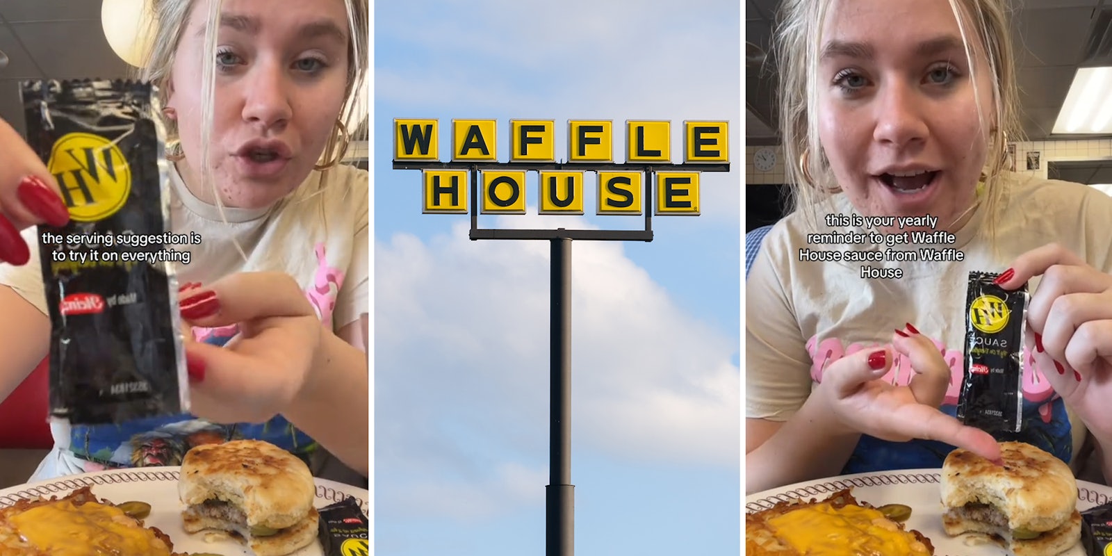 Woman shares PSA about Waffle House sauce, says it’s intended to be put on ‘everything’