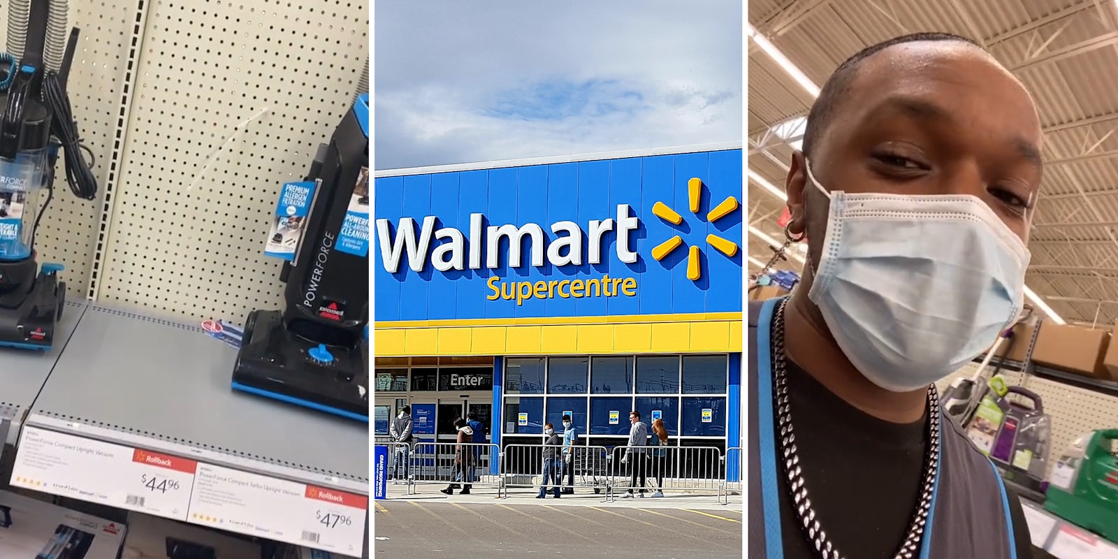 Walmart customer tried to buy display vacuum cleaner after getting told no