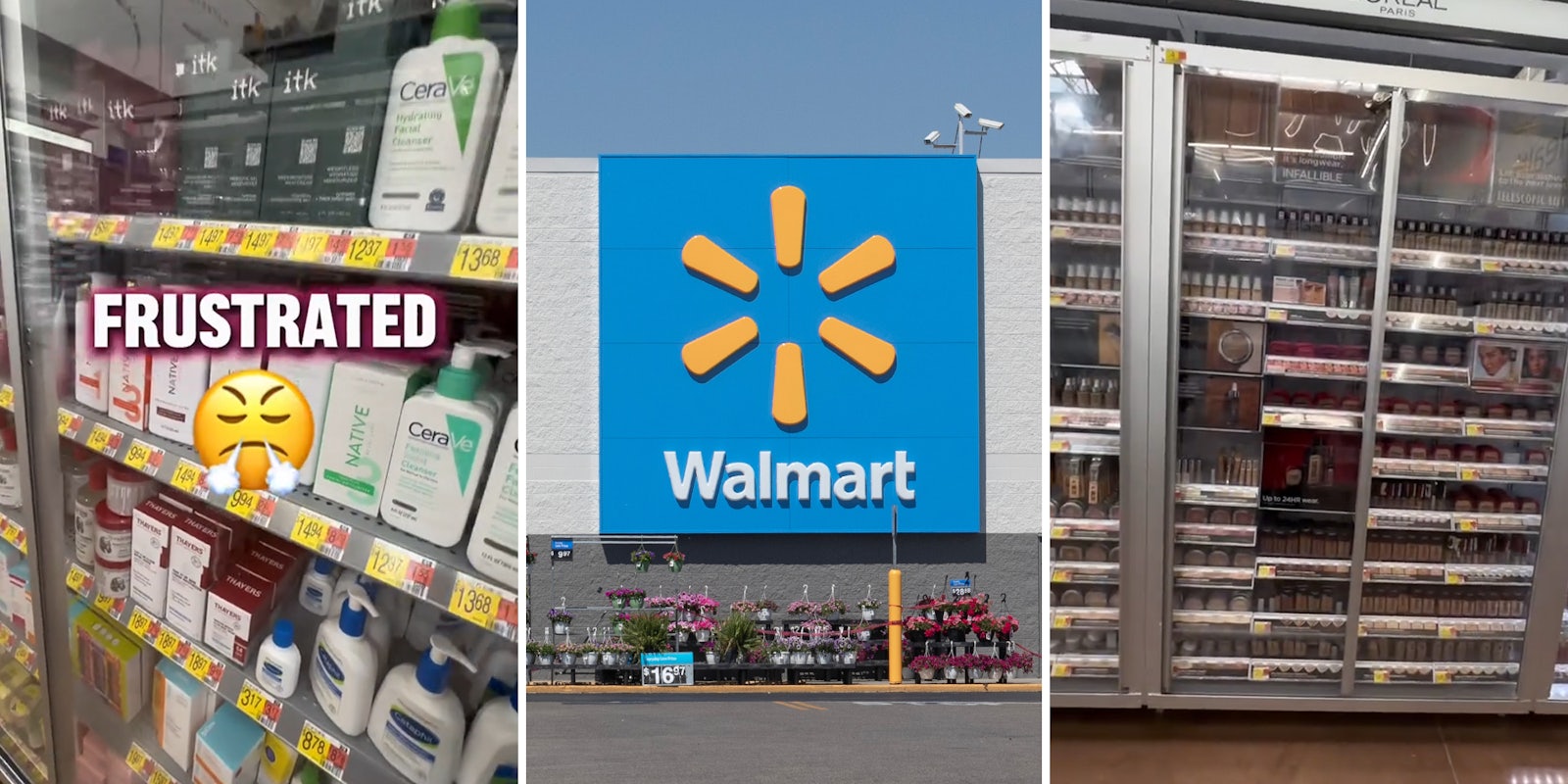 Walmart shopper says products being locked behind shelves makes shopping experience 'strange and unwelcoming'