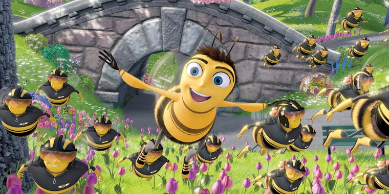 Bee Movie memes: Still from Bee Movie