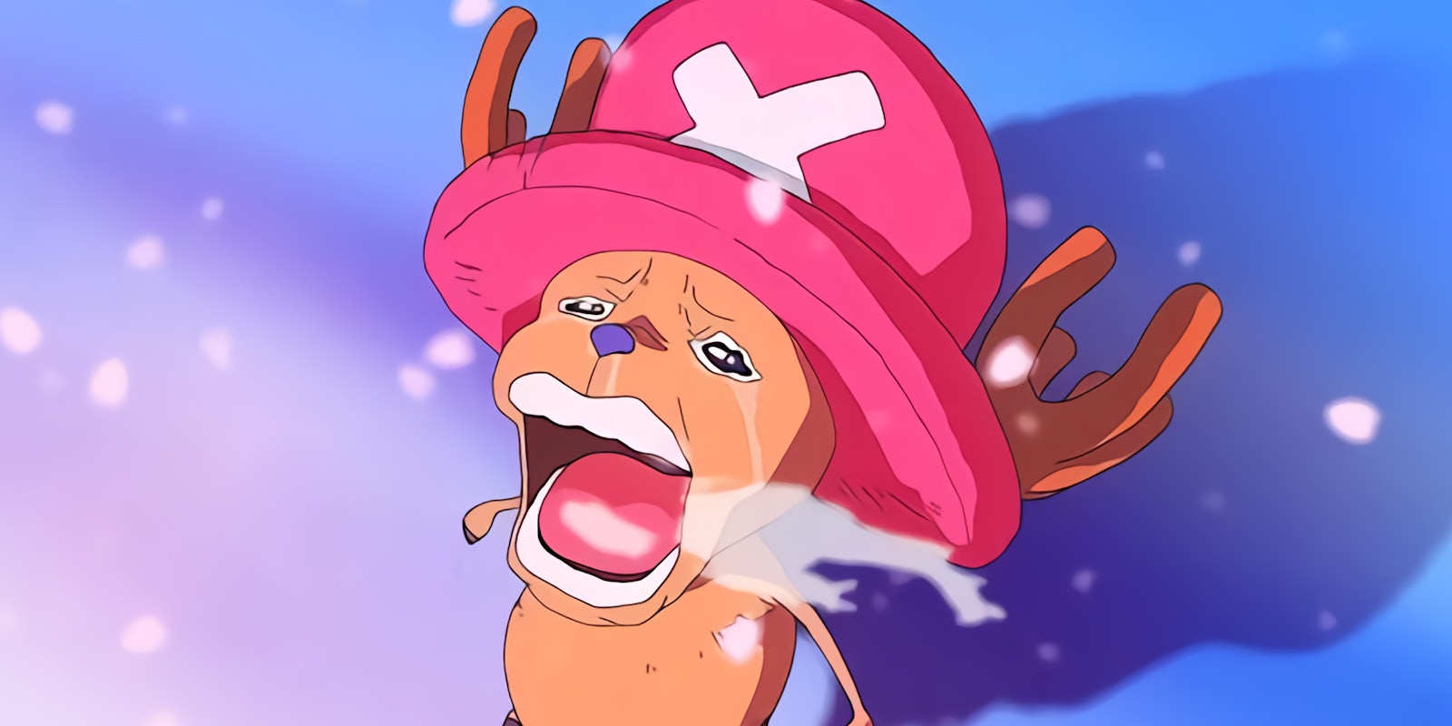 Chopper Crying meme from One Piece