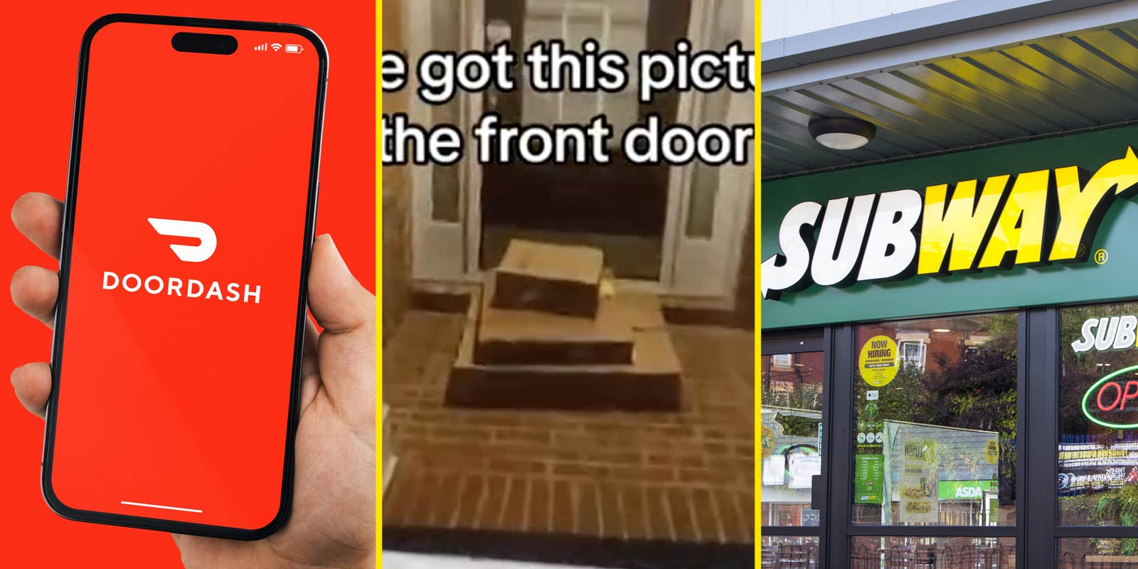 Subway Customer Orders 2 Subs on DoorDash, Receives Posters Instead(02)