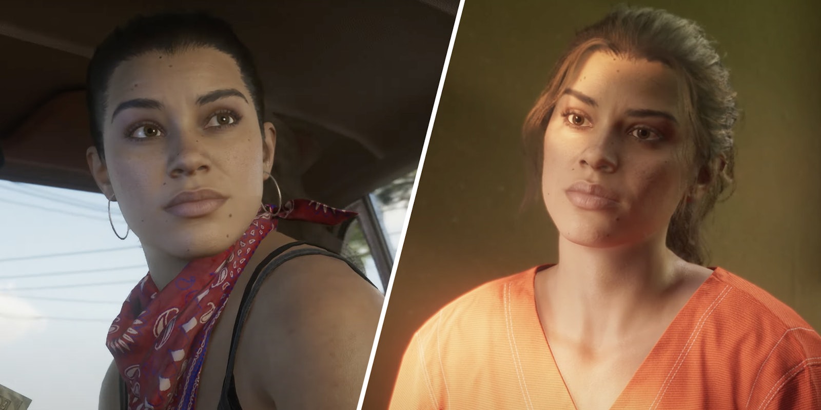 Female protagonist in Grand Theft Auto 6(two split)