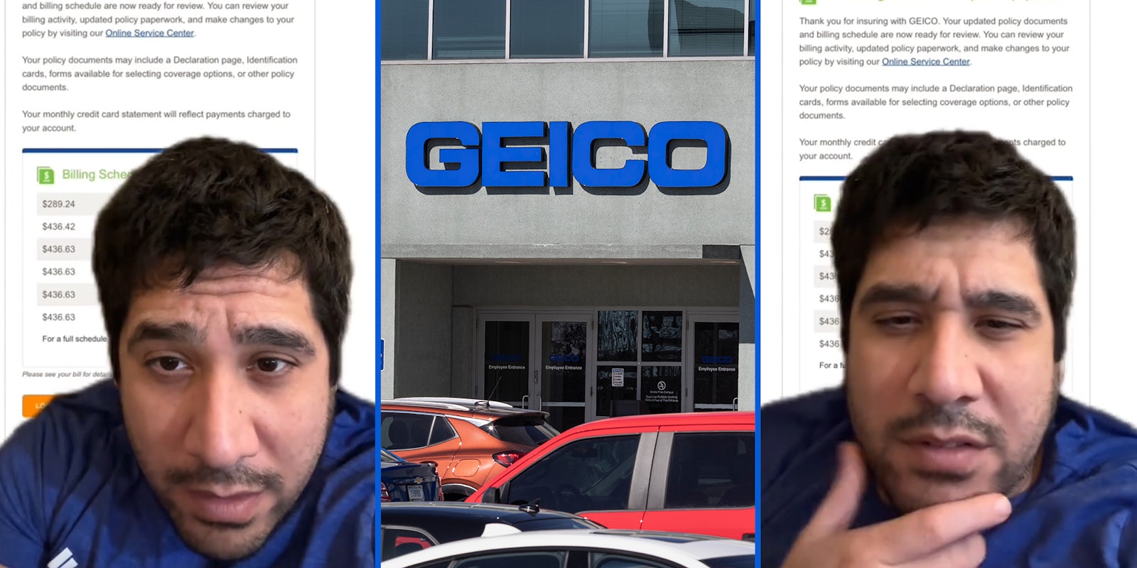 Man says Geico raised insurance from $289 to $436 for no reason