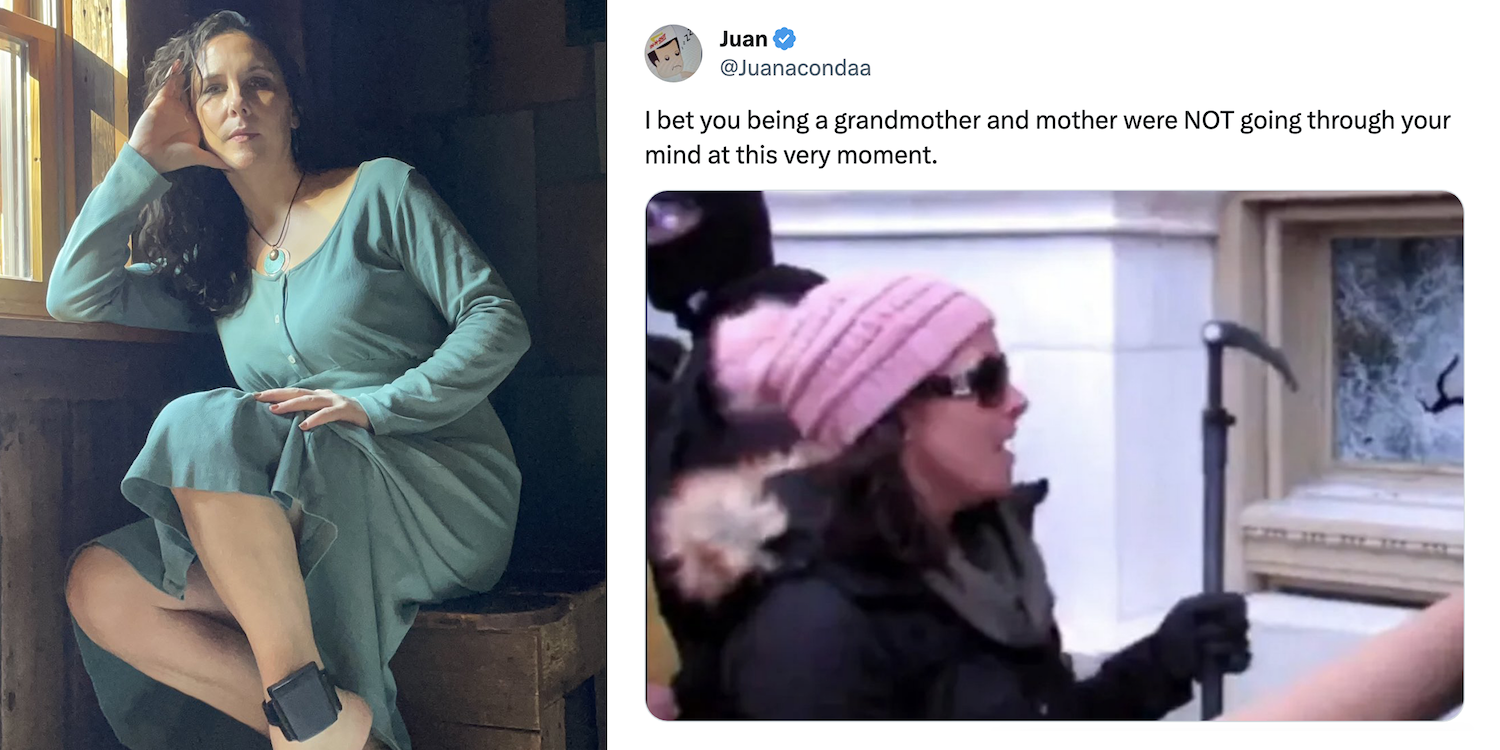 jan 6 window break ankle bracelet