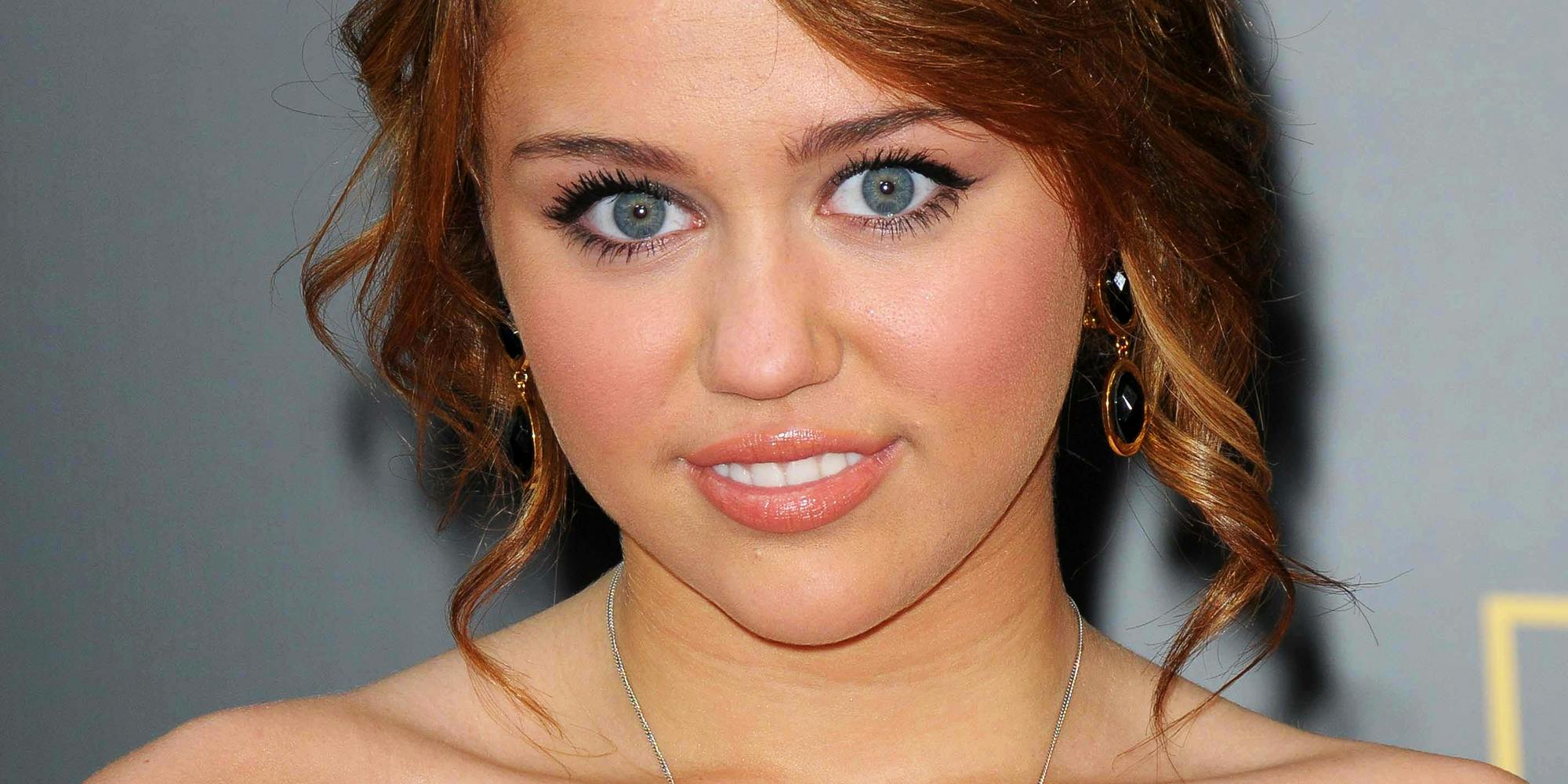 Close up Miley Cyrus
