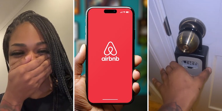Airbnb customer finds a secret door and clue in rental