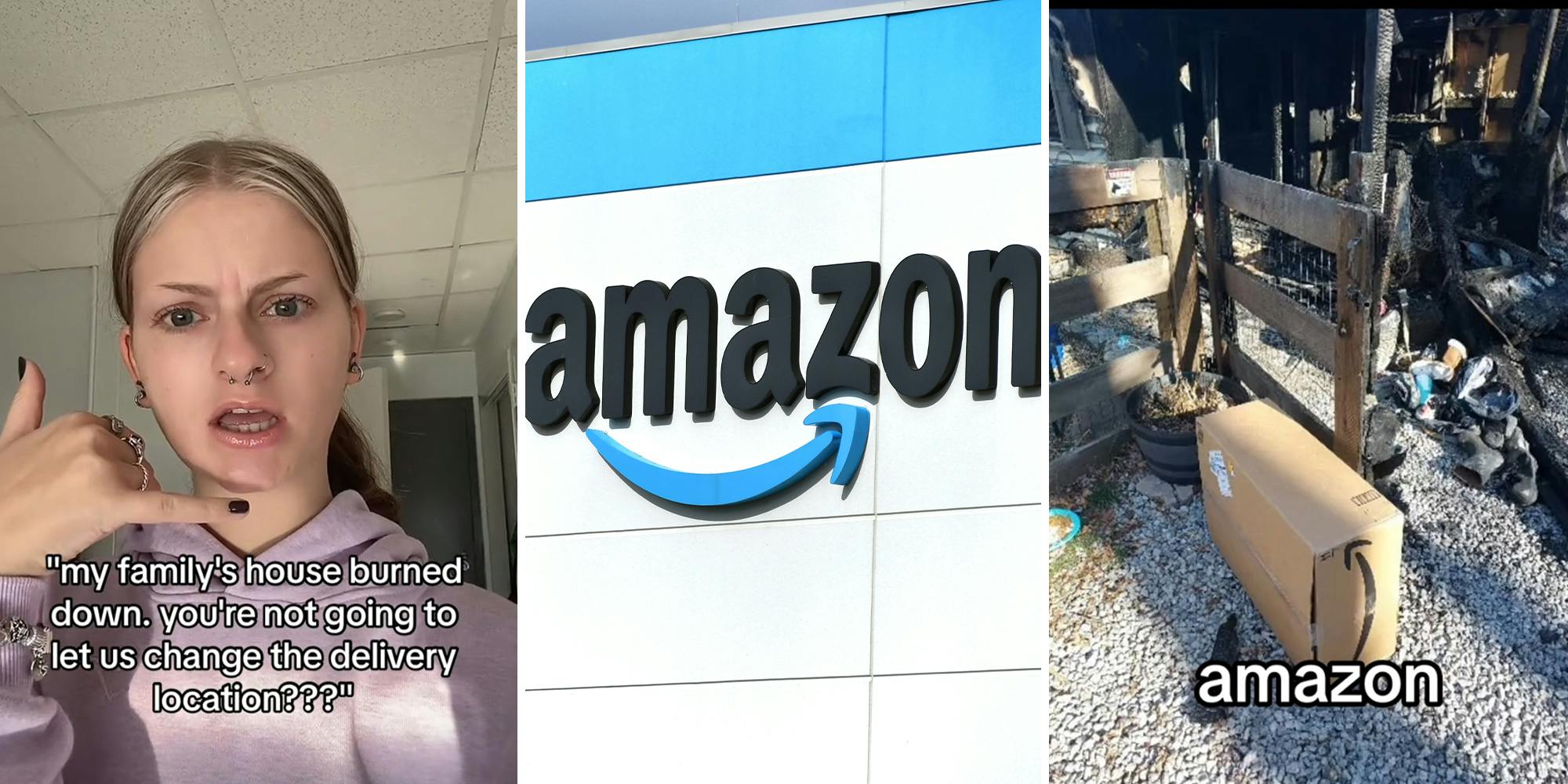 Amazon Delivers Package to Customer's 'Burned Down' House