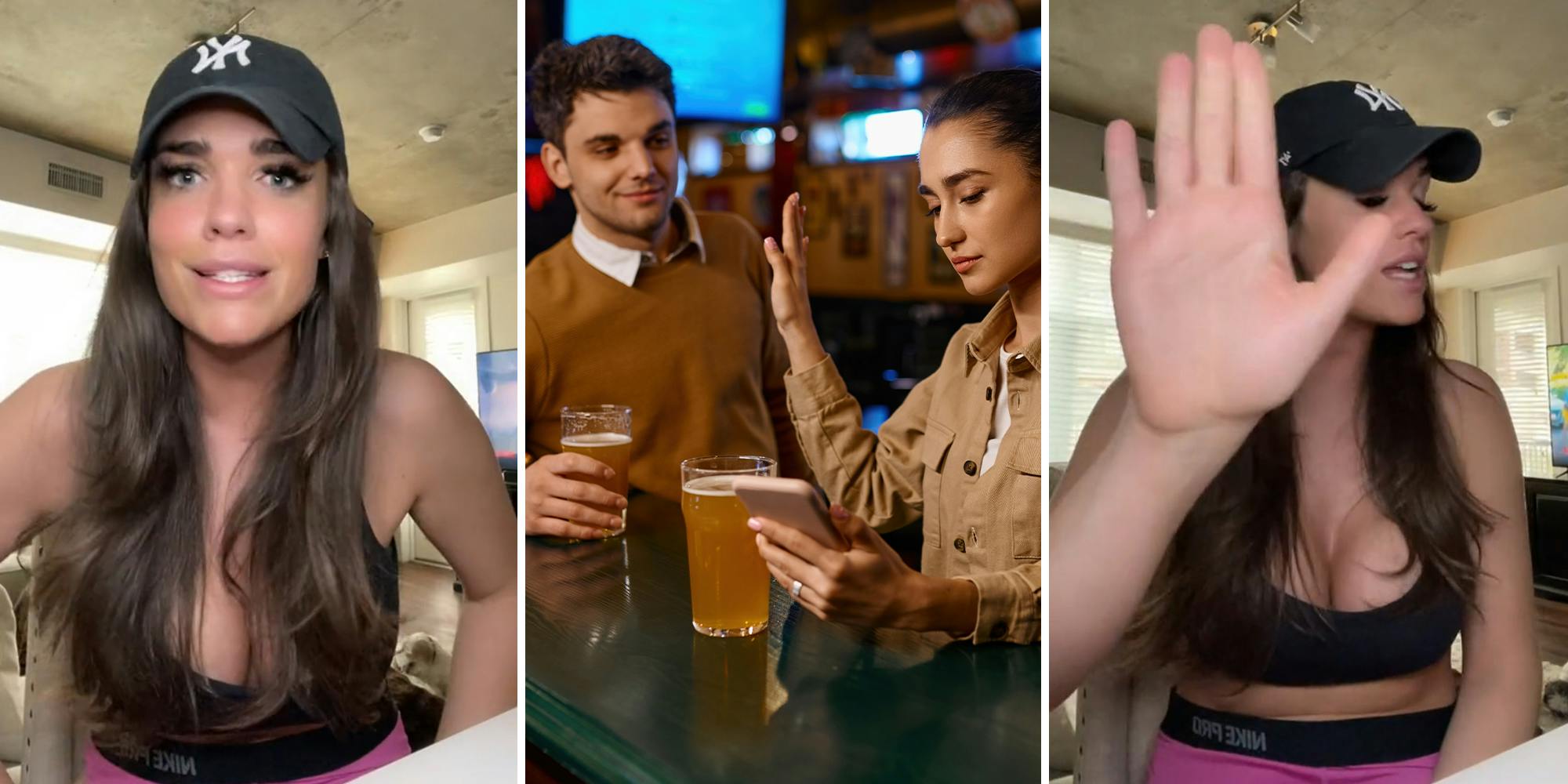 A bartender ends a bad first date with a lighthearted trick