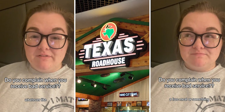 Hotel guest orders Texas Roadhouse and the order is a disaster. Why won’t she call to complain?
